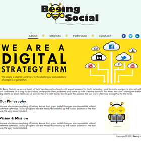 Websites: Beeing Social