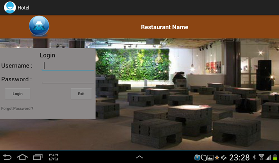 Android Apps: Restaurant Management system